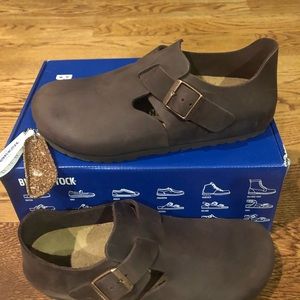Birkenstock London habana brown asst new